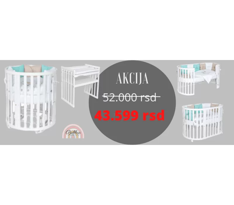 Akcija 5u1 krevet